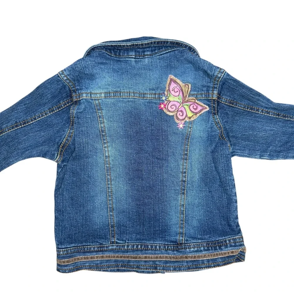 Y2K The Childrens Place Girls‎ Denim Jacket Size 4T
